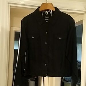 Black Rafaella size 16 Jacket/Linen
